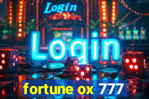 fortune ox 777